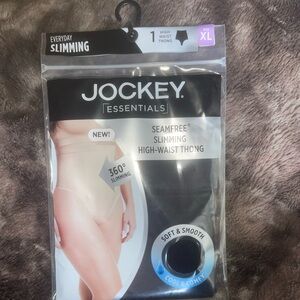 Jockey® Essentials Women's Slimming High Waisted Thong, Cooling Shapewear Pantie